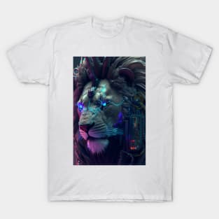 Cyberpunk Lion T-Shirt